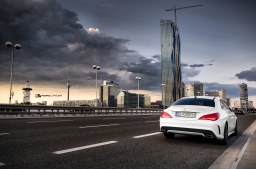 Mercedes Benz CLA – Biely kvet