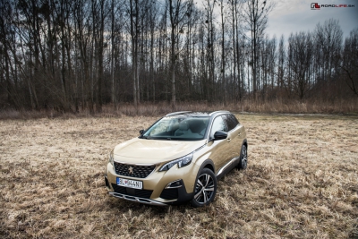 Peugeot 3008 Allure 1,6 BlueHDI 120k AT6 je proste COOL!