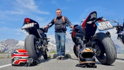 Kawasaki Z900 – Holý na Grossglockner