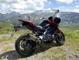 Kawasaki Z900 – Holý na Grossglockner